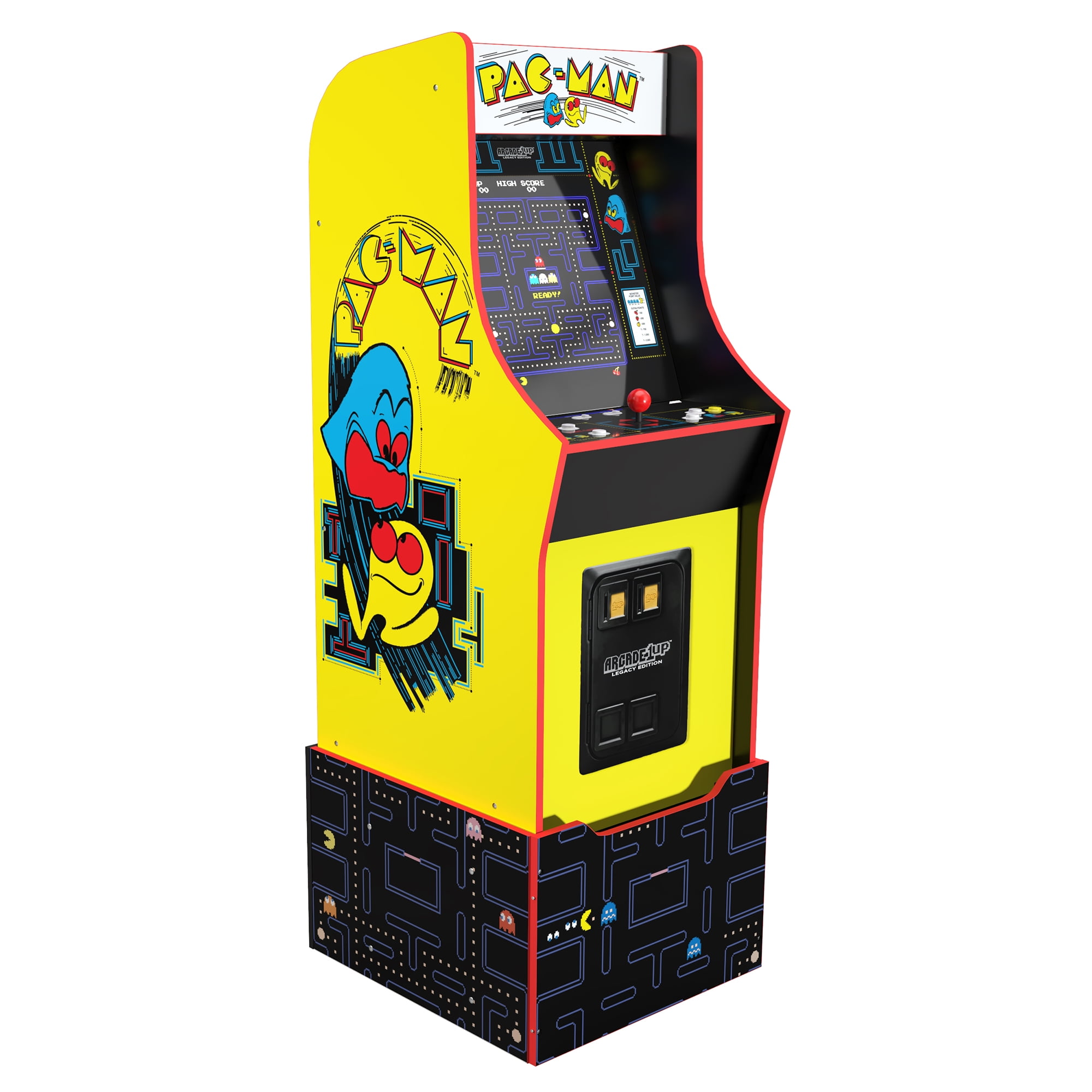 Arcade1Up Bandai Namco Pac-Mania Legacy Edition Arcade with Riser & Lit  Marquee Multi PAC-A-200110 - Best Buy