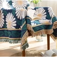 thumbnail image 4 of SHELLTON Cozy Stylish Cotton Cable Knitted Throw Blanket For Sofa Bedding Home, 4 of 6