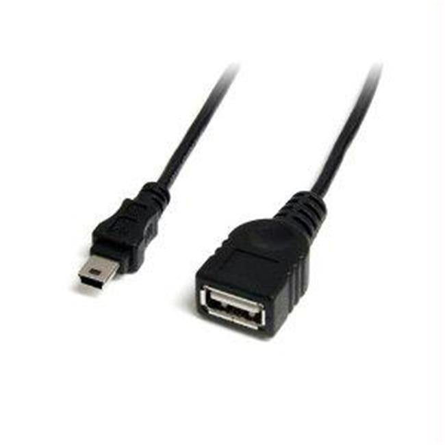 Shielded USB A to B Mini 5 Pin Cable Cord Digital Camera HDD 1FT Lot Of 2 