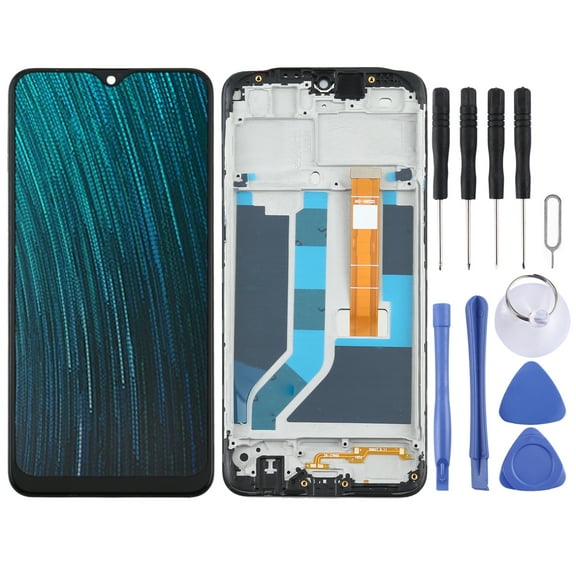Cellphone Spare Parts  TFT LCD Screen for OPPO A5S CPH1909 CPH1920 CPH1912 Digitizer Full Assembly With Frame