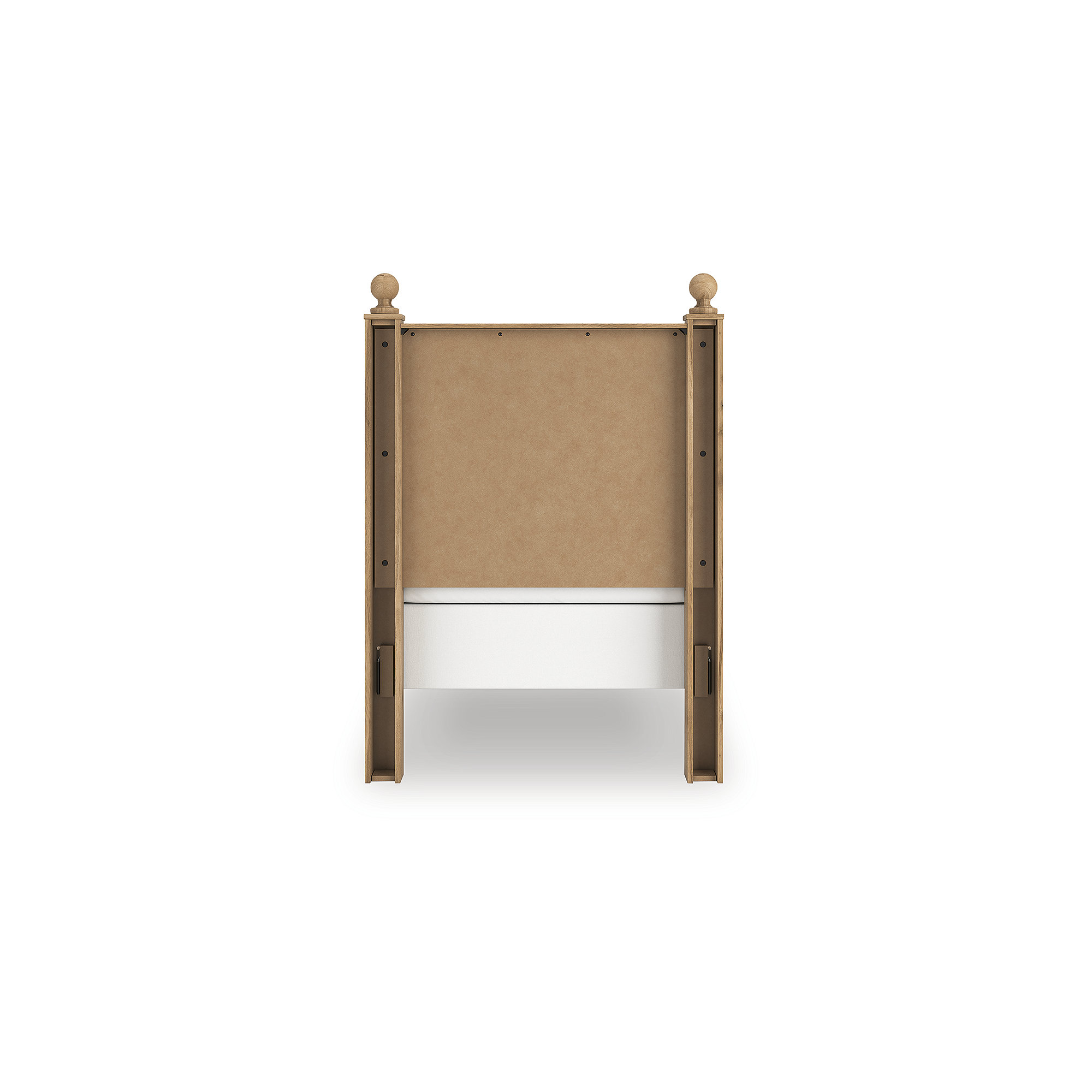 Signature Design by Ashley Galletyn Kids Twin Panel Bed, Light Brown