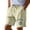 Z122-Beige, variant on CHENge Big Men's Swim Trunks Breathable Solid Color Quick Dry 4th Of July Swim Trunks with Pockets Anti-Chafe Fishing Shorts for Men