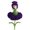PP2, variant on Hand Crocheted Carnation Flower Fairy Bouquet, Handmade Woven Artificial Flower, for Home Decor Table Centerpiece, Gift for Craft Lovers