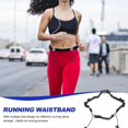 thumbnail image 3 of Race Belt Reusable Running Equipment Night Running Belt Marathon Race Belt, 3 of 3