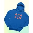 thumbnail image 3 of Buon Ferragosto Watercolors Hoodie Women -Image by Shutterstock, Female Medium, 3 of 4