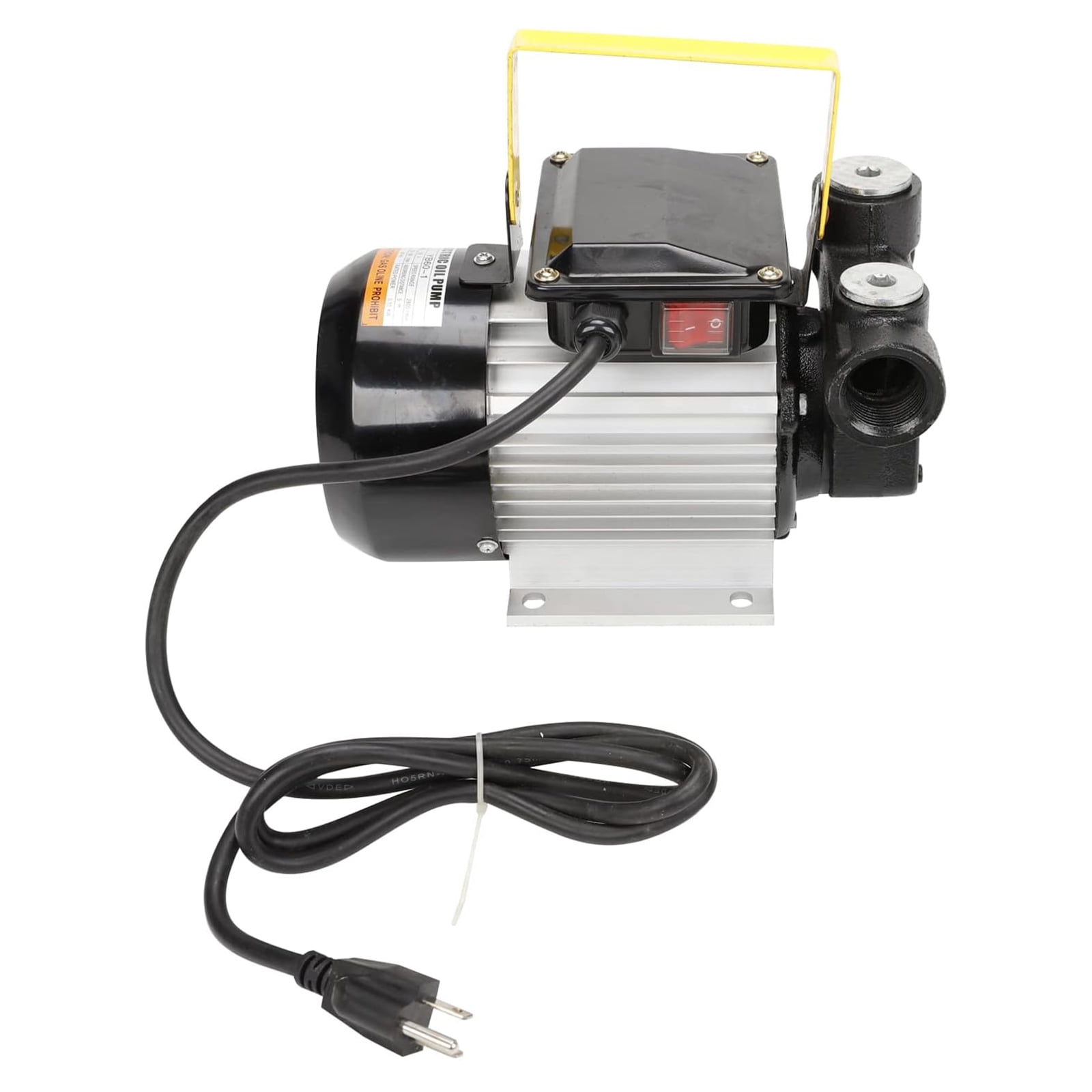 16GPM 550W Oil Diesel Fuel Transfer Pump Self Priming 110V AC 60L/min Pump