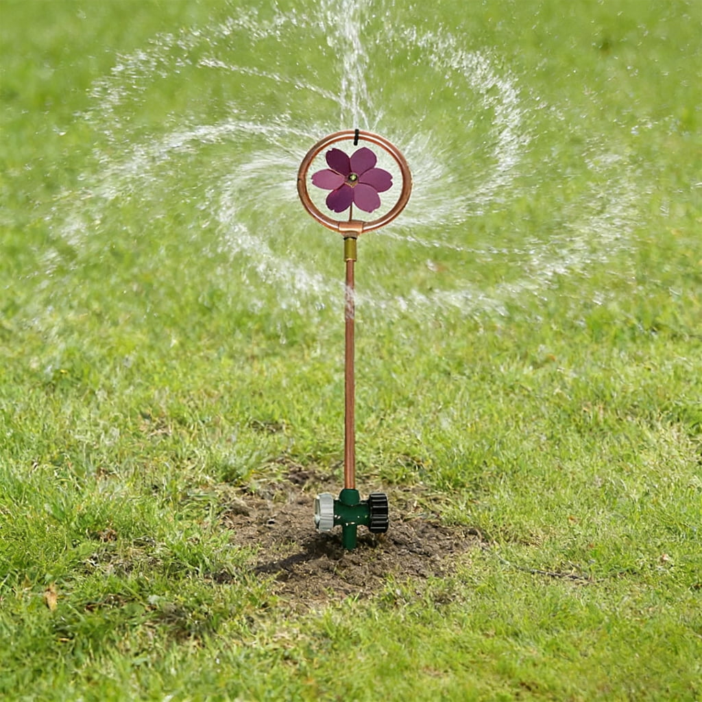 Whimsical Dancing Flower Whirling Sprinkler for Versatile Yard and Farm Use with Easy Installation Plant Irrigation