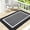 Dark Grey, variant on Buganda Indoor Door Mats, Absorbent Trapper Dirt Inside Doormats, Non Slip Low Profile Entry Door Mats, 20x32, Grey