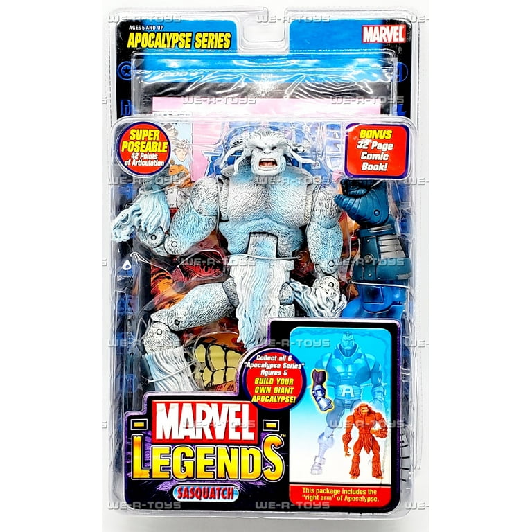 TOYBIZ MARVEL LEGENDS SERIES 12 SASQUATCH WHITE VARIANT 6