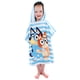 thumbnail image 3 of Toalla tipo poncho con capucha Bluey para niños o niñas, 100% algodón, 3 of 9