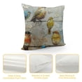 thumbnail image 4 of Orinice Birds Wire Message Bubble Graphic Decorative Throw Pillow Cover 20x20in, 4 of 5