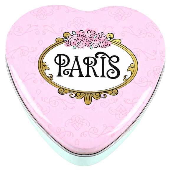 Lata Prichos París Multicolor de Metal 1 Pieza
