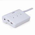 thumbnail image 1 of Globe Electric 229309 White 3 Outlet Power Strip, 1 of 1