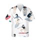 thumbnail image 3 of Camiseta deportiva con estampado 3D de bádminton y baloncesto, camisetas casuales de fútbol, ropa divertida para adolescentes, camisetas y blusas deportivas, 3 of 5