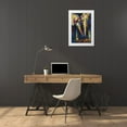 thumbnail image 3 of Orme, E. Anthony 17x24 White Modern Wood Framed Museum Art Print Titled - Vibrant Africa, 3 of 4