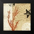 thumbnail image 2 of Venter, Tandi 12x12 Black Modern Framed Museum Art Print Titled - Coral Impressions I, 2 of 5