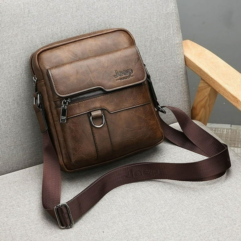 2023 New bag for men 100% Leather Men handbag Crossbody Bags Luxury Men's  designer bag high quality Messenger Bag Shoulder Bags