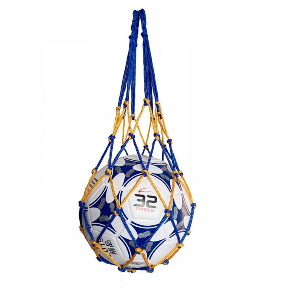 Sports Ball Net Bag Volleyball Basketball Football Soccer Mesh Sport