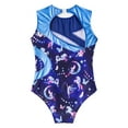 thumbnail image 3 of DPOIS Little Big Girls Metallic One Piece Gymnastics Leotard, 3 of 6