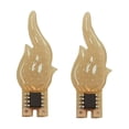 thumbnail image 1 of Luces de llama, lámparas de candelabro, decoración, minivelas, lámpara de fuego, lámparas de llama para reunión familiar, Navidad al aire libre , Azul, 1 of 8