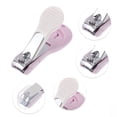 thumbnail image 3 of Unique Bargains Round Tail Nail Clippers 2.56"x1.06" 1 Pc Purple, 3 of 6