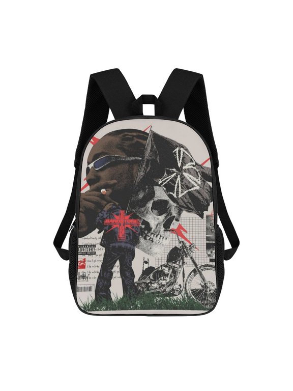 Rapper Traviscott Backpack 17 inch Bags Rapper Traviscott Merch