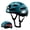 Blue, variant on ROCKBROS Cycling Helmet Lighting Smart Remote Warning Light Control Helemt,Front/Tail/Turn Signal Light High-density Foaming One-piece Molding Safety Helmet