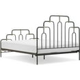 thumbnail image 5 of Elle Decor Astrid Queen Size Bed Black and Brass, 5 of 14