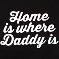 thumbnail image 3 of CafePress - Home Is Where Daddy Is Women's Dark T Shirt - Women's Traditional Fit Dark T-Shirt, 3 of 4