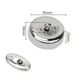 thumbnail image 3 of Retractable Clothesline Clothes Dryer Line Rope Shower Room Laundry 2.8m, 3 of 8