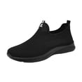 thumbnail image 3 of CAIXAI Low Top Walking Shoes Wide Toe Box Sneakers Women Comfortable Knit Upper Embroidery Women's Sneakers Slip-On Arch Support Mary Jane Flats Women Hands Free Go Walk Shoes, 3 of 8