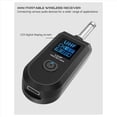 thumbnail image 1 of 3X Micrófono Inalámbrico UHF Transmisor y Receptor XLR Inalámbrico para Micrófonos Dinámicos Mezcladores de Audio Sistemas PA, 1 of 5