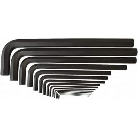 UPC: 0037231123499 | Bondhus 15 Piece L-Key Hex Key Set Hex Range 0.89 to 19mm  15  OAL  Protanium High Torque Steel
