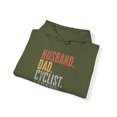 thumbnail image 4 of Cyclist Husband Dad Hoodie Gifts Hooded Sweatshirt Pullover Shirt, 4 of 4