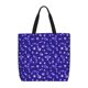 thumbnail image 1 of Fotbe Beautiful Purple Snowflakes Bolsa Tote con Estampado para Mujer, Bolsos con Cremallera, Bolsa de Hombro Casual de Gran Capacidad con Bolsillos Internos, 1 of 7