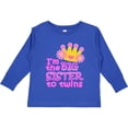 thumbnail image 3 of Inktastic I'm the Big Sister to Twins. Girls Long Sleeve Toddler T-Shirt, 3 of 5