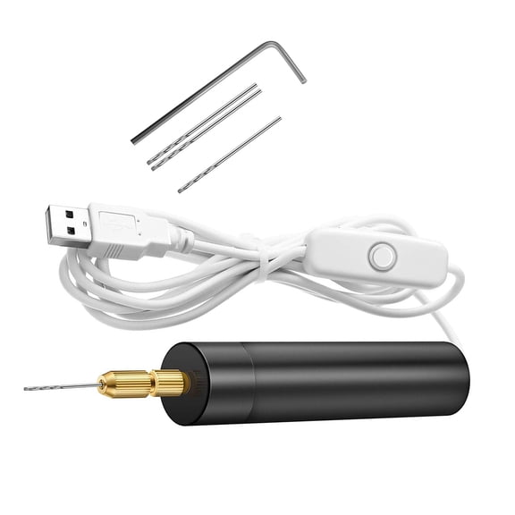 Drill Pen Electric Hand Drill Set for Jewelry Making Stone Plastic Resin Epoxy Resin Jewelry Crafts Engraving