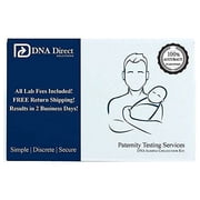 DNA Direct Solutions Paternity Test Kit, All Lab Fees & Shipping to Lab Included, Results in 2 Business Days