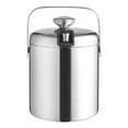 thumbnail image 3 of Cubo de hielo para bebidas, contenedor de enfriamiento para botellas, mantiene el hielo por más tiempo, soporte con asa para cócteles, bares, bodas, buffets, barbacoas, 1300 ml con tapa, 3 of 7