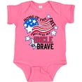 thumbnail image 3 of Inktastic Home of the Free Because My Uncle is Brave Boys or Girls Baby Bodysuit, 3 of 5