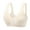 Beige, variant on Sports Bras for Women,Minimizer Bras for Women Full Coverage,Women's Plus Size Bra,Casual Lace Front Button Shaping Cup Shoulder Strap Underwire Bra Extra-Elastic Wirefree,S-XL