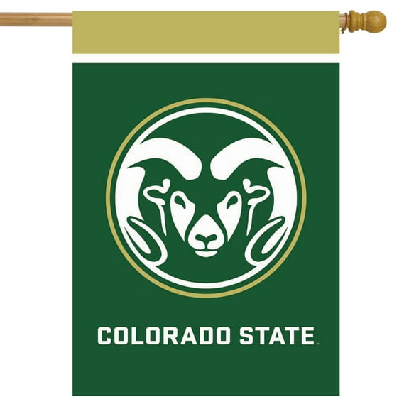Briarwood Lane Colorado State NCAA House Flag