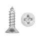 thumbnail image 1 of Tornillo de rosca Irfora A2 DIN7982 # 6 304 3.5mm Tornillo de acero inoxidable Avellanado Tornillos de madera autorroscantes 3.5mm * 13mm Irfora Tornillo de rosca, 1 of 7