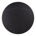 thumbnail image 4 of Kate and Laurel Hutton Round Wood Framed Wall Mirror, 36" Diameter, Natural Rustic Brown, Geometric Home Decor, 4 of 6