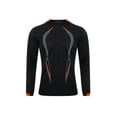 thumbnail image 3 of Men's Quick Dry Slim Fit Long Sleeve Compression Shirts Workout Running Shirts, 3 of 9