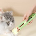 thumbnail image 4 of Comedero para gatos, tira para gatos, artefacto para apretar, cuchara para bocadillos líquidos para mascotas, pasta de carne, cuchara para alimentación de alimentos para gatos, cuchara de mango largo, 4 of 5
