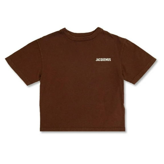 Jacquemus Kids Manches Logo Print T-Shirt, Size 8Y