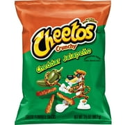Cheetos Crunchy Cheddar Jalapeno Cheese Snacks, 3.5 oz
