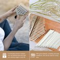 thumbnail image 3 of KAKOWELY Kit de Pièces Kalimba Accessoires d'Instruments de Musique en Bois pour Amateurs 1 Ensemble, 3 of 8