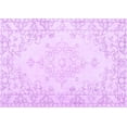 thumbnail image 1 of Ahgly Company Indoor Rectangle Persian Purple Traditional Area Rugs, 4' x 6', 1 of 4